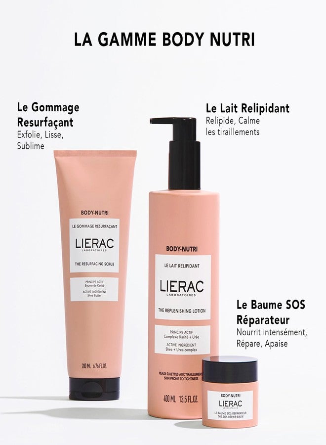 Lierac The Resurfacing Body Scrub - Triple-Action Exfoliator with Almond Shell Powder, Brown Sugar & Shea Butter Exfoliating Body Scrub for Women - 200ml - Image 4